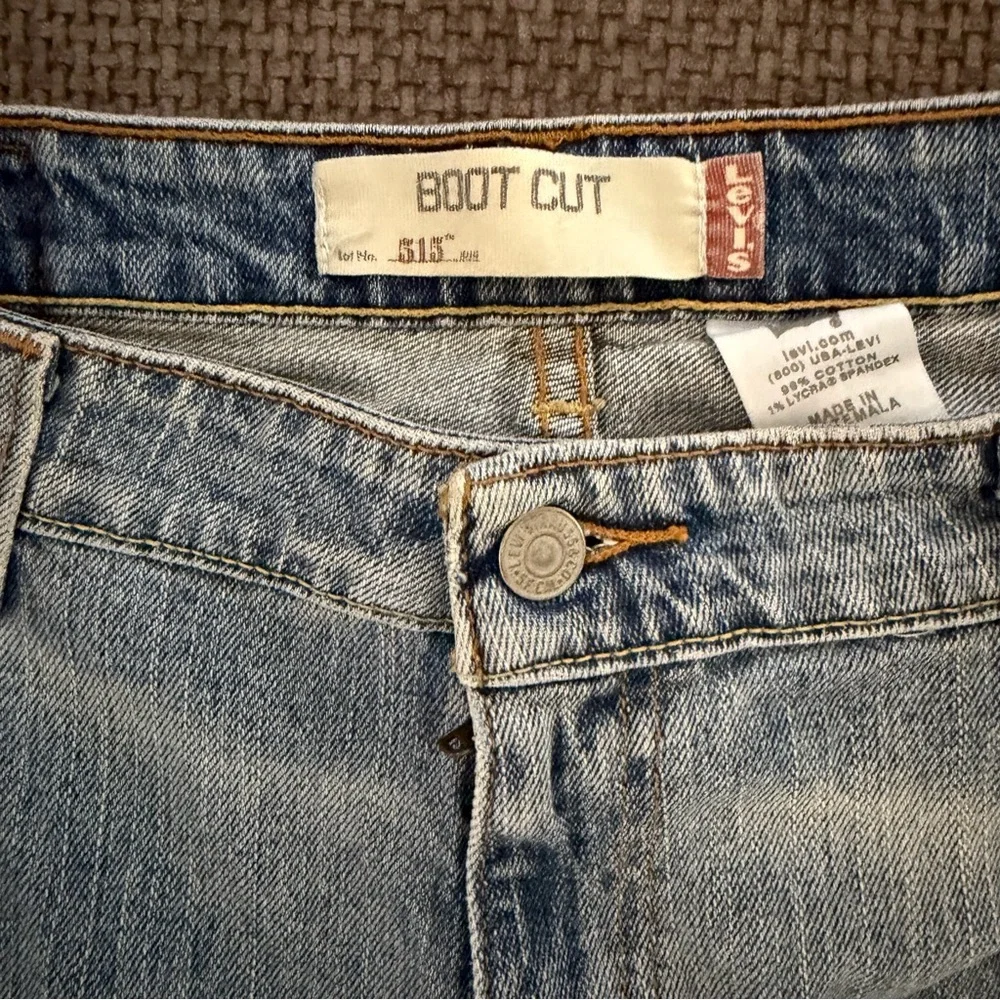 Vintage Levis 515 Bootcut Jeans Womens 18M Medium Wash Stretch Denim Y2K Plus